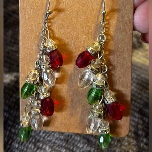 Elegant Multicolor Dangle Earrings